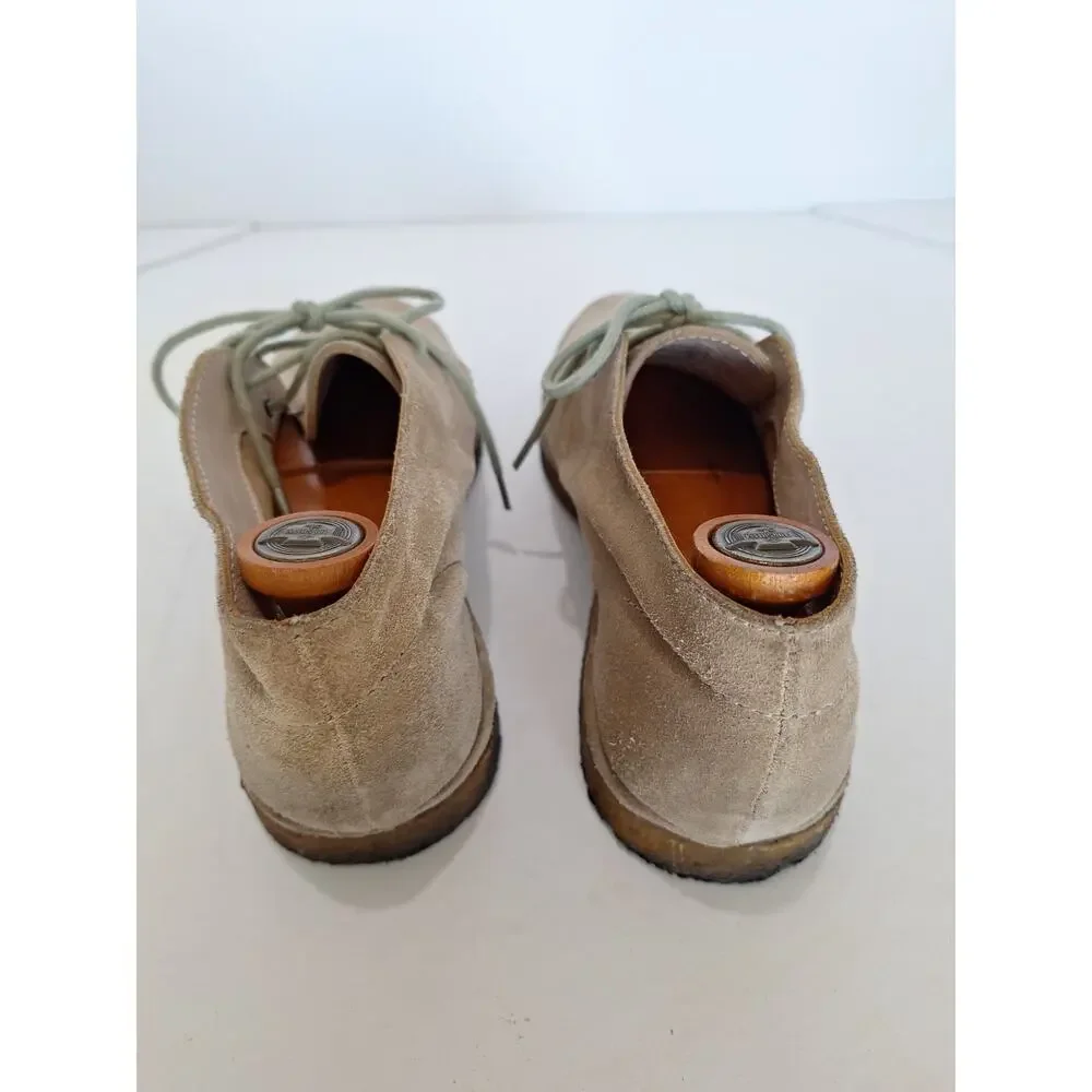 BOSS Orange Beige Suede Desert Chukka Boots Men’s 40 (US 7) Casual Crepe Sole